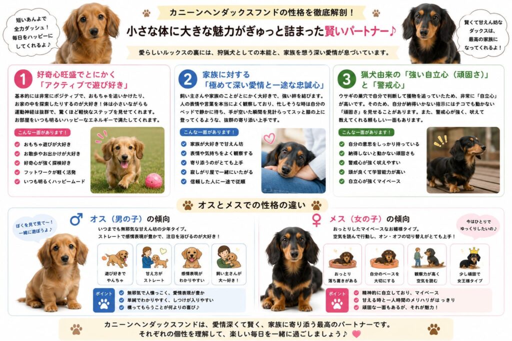 カニヘンダックスの性格