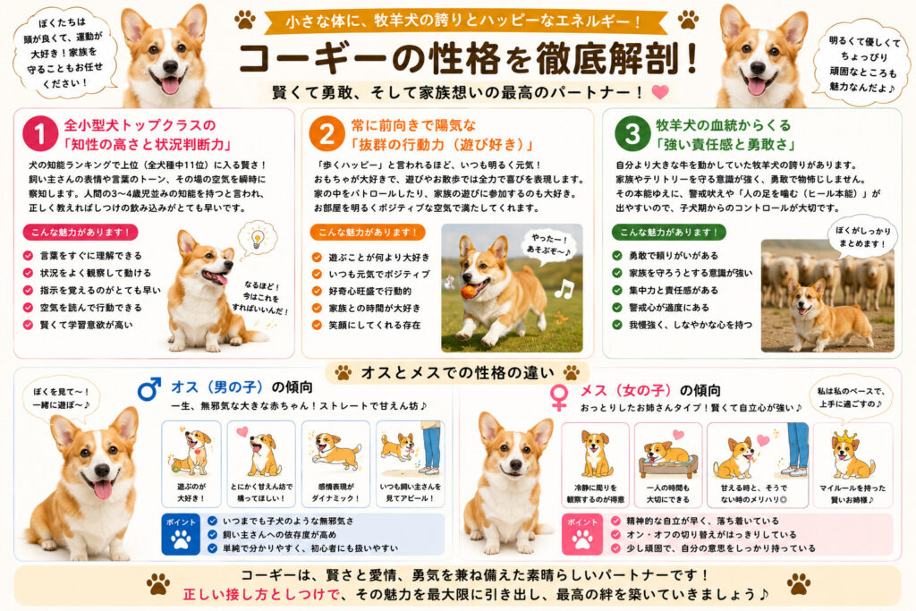 コーギー性格