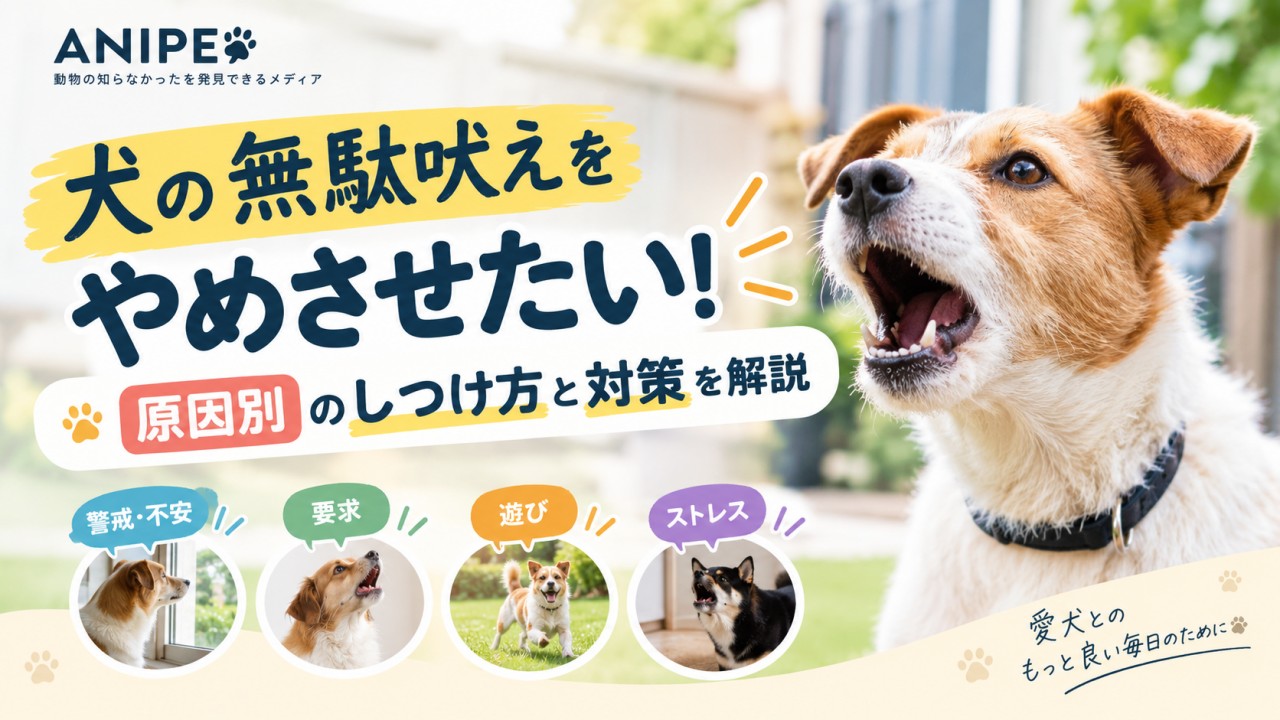 無駄吠えしつけ,アイキャッチ