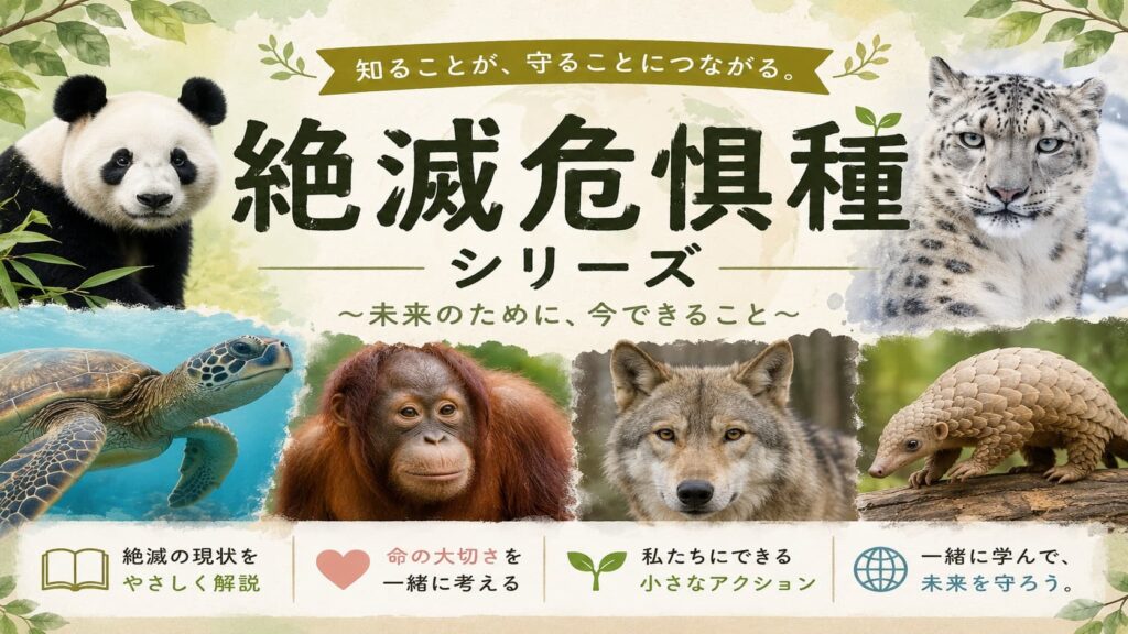 絶滅危惧種シリーズ1