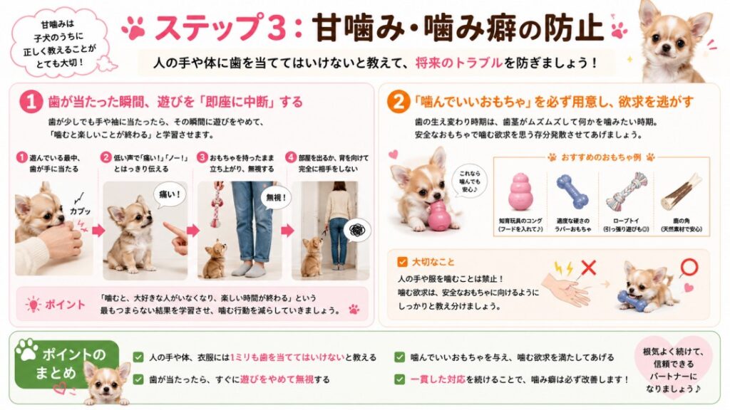 甘噛み,噛み癖,しつけ
