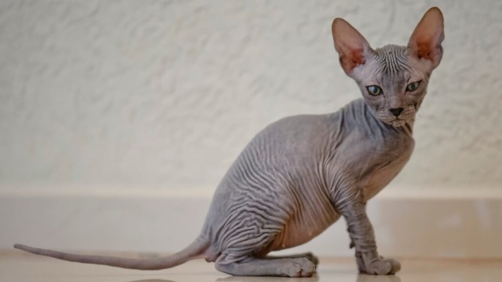 スフィンクスの子猫