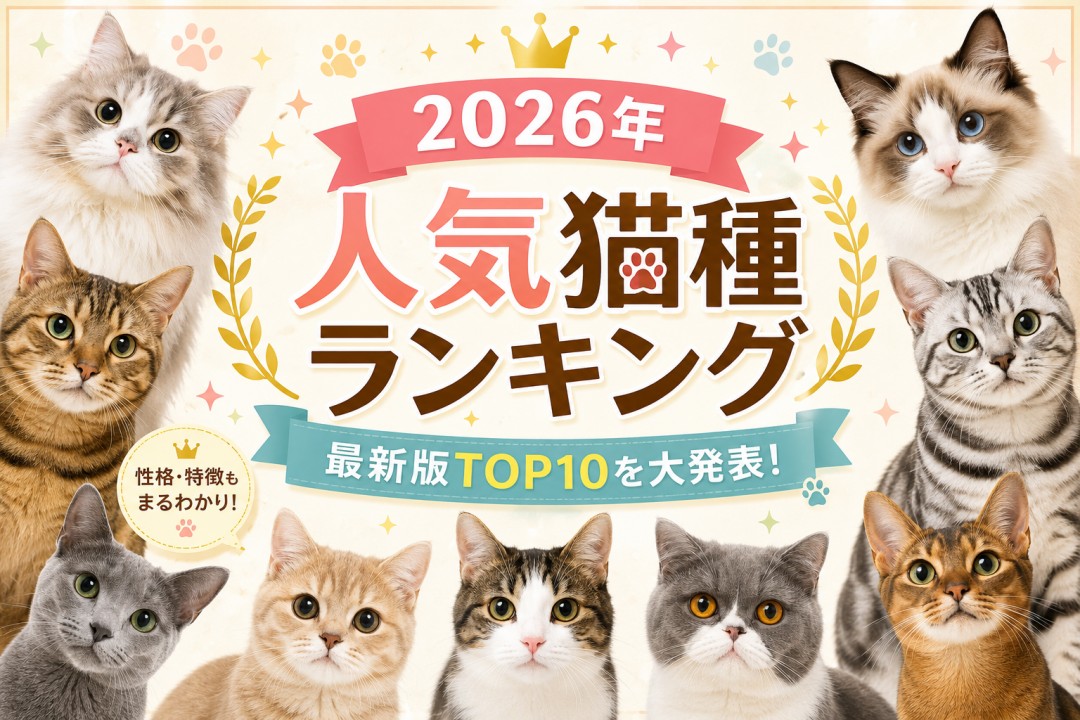 2026年人気猫種ランキング