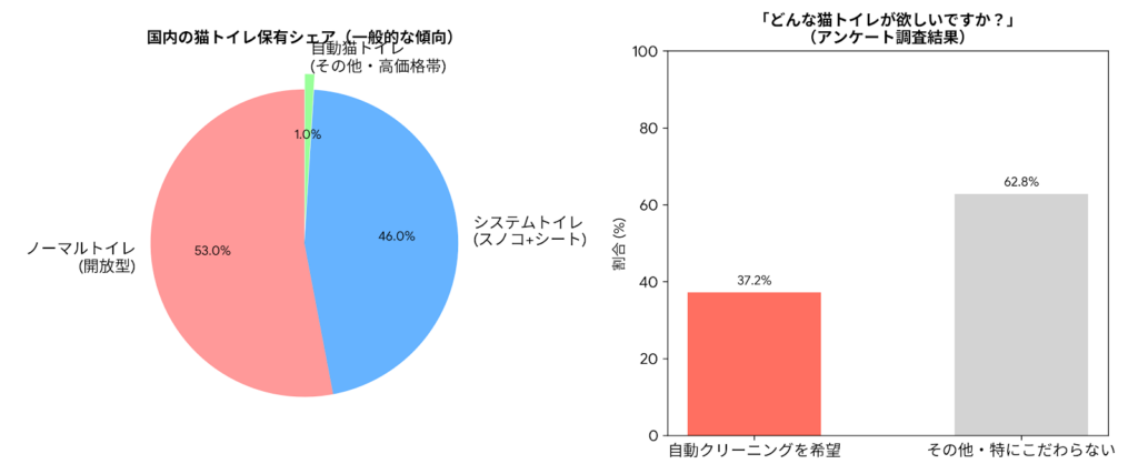 自動猫トイレアンケート