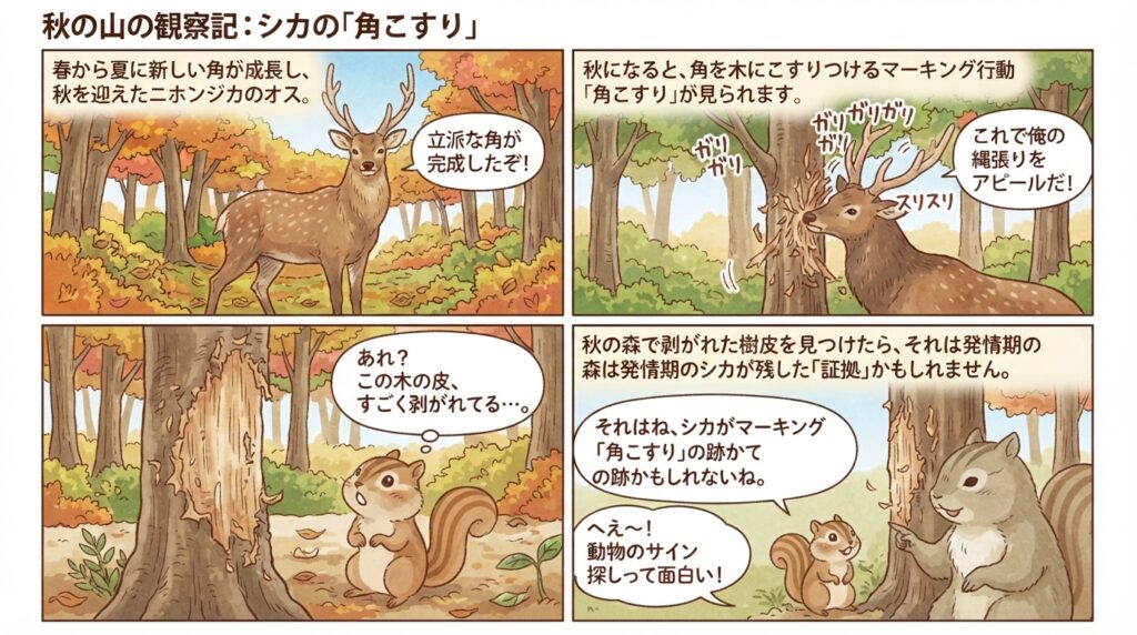 シカツノ擦り